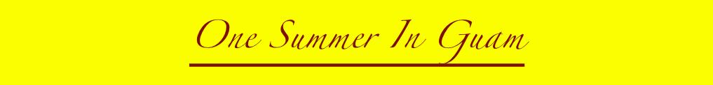               One Summer In Guam