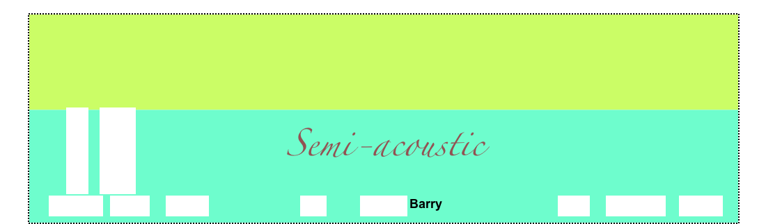                    
                                   



             首頁 Home            Semi-acoustic

       REFRESH   Works     Service                                中文            Contact Barry                                        Gear      Concerts     Photos